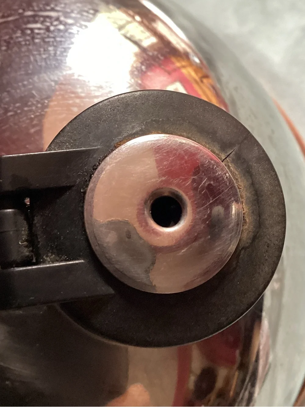 Vintage Revere Ware 7” Copper Bottom Whistling Tea Kettle
